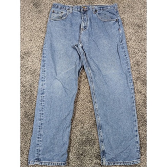 Vintage Nautica Jeans Mens 38x30 Blue Marine Denim NMD Straight Leg USA 90s - Picture 1 of 14
